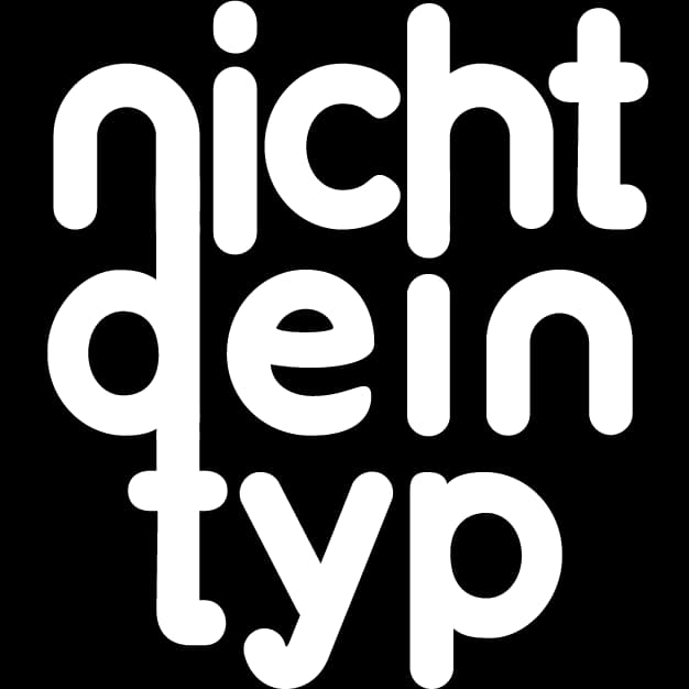 Custom Typography: Samostatná identita značky pre Nichtdeintyp